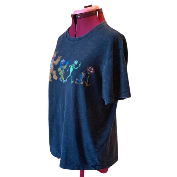 The Muppet Show - CHARCOAL DISTRESSED WASH -  T Shirt - Medium - Picture 2 of 12